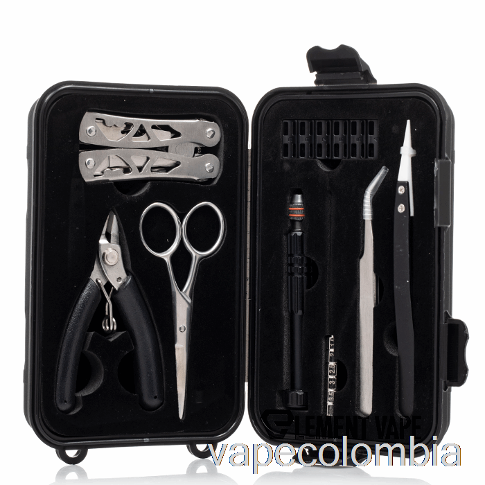 Kit Vape Completo Creaciones Thunderhead Blaze Pro Vape Kit Estuche Negro